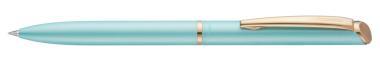 Pentel zselés rollertoll prémium fém EnerGel pastell zöld 0,7 mm - fekete tintával + ajándék kék tollbetéttel